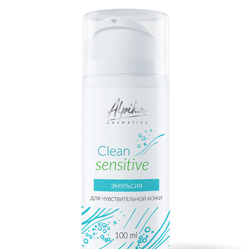 Очищающая эмульсия Clean sensitive для чувствительной кожи 100 мл - alwento.ru – Екатеринбург