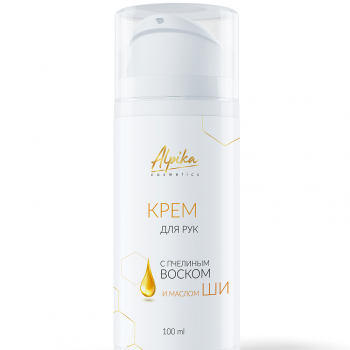 Крем для рук с пчелиным воском и маслом ши, 100мл - alwento.ru – Екатеринбург