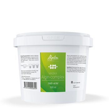 Маска Algin-complex Anti Acne 1500 мл - alwento.ru – Екатеринбург